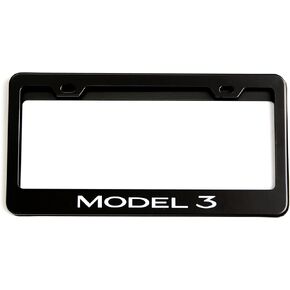 Tesla Model 3 License Plate Frame in Saudi Arabia