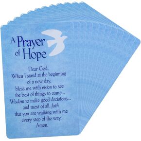 Dicksons Gift Shop Pocket Card Bookmark Pack of 12 - A Prayer of Hope