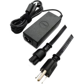 Dell 45W 4.5mm tip Laptop Charger,Inspiron 5300 5301 Latitude 3310 3400 E7270 E5270 5250 Vostro 5300 5301 AC Charger, Black, LA45NM140