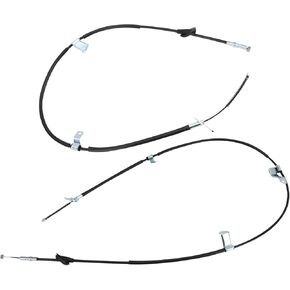 TRQ Rear Parking Brake Cable Compatible with 2002-2004 Honda CR-V