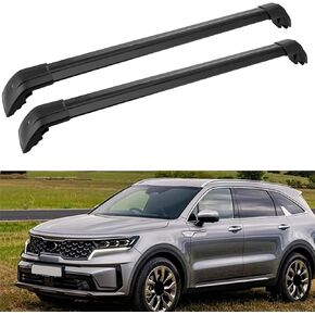 MotorFansClub Roof Rack Cross Bars Fit for KIA Sorento 2021 2022 2023,Fit for Hyundai Tucson 2016 2017 2018 2019 2020 2021 Rail Cargo Luggage Rack