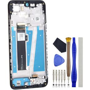 Full Display Screen for Motorola Moto G 5G 2023 XT2313 XT2313-6 XT2313-3 LCD Screen Touch Digitizer Replacement with Screen Frame Black 6.5"