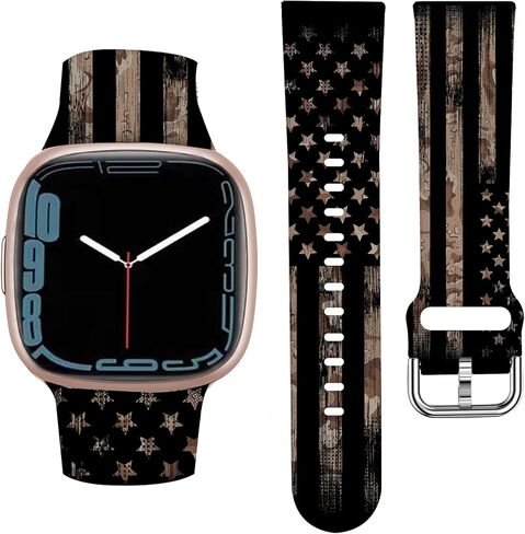 Compatible with Versa 4/Versa 3/Sense/Sense 2 Band for Women Girl, Cute Fadeless Replacement Sport Band Strap for Versa 4/Versa 3 Smartwatch in Kuwait