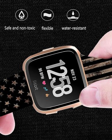 Compatible with Versa 4/Versa 3/Sense/Sense 2 Band for Women Girl, Cute Fadeless Replacement Sport Band Strap for Versa 4/Versa 3 Smartwatch in Kuwait