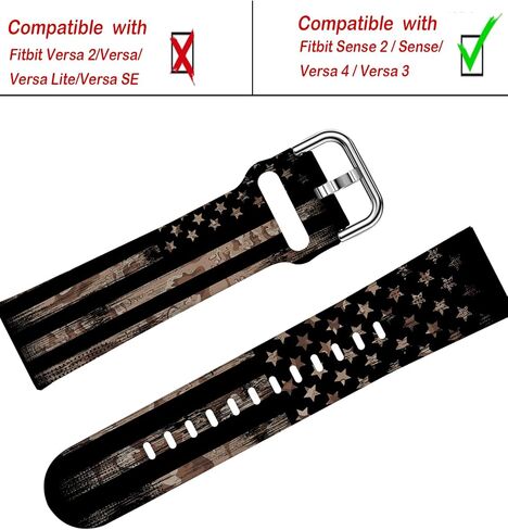 Compatible with Versa 4/Versa 3/Sense/Sense 2 Band for Women Girl, Cute Fadeless Replacement Sport Band Strap for Versa 4/Versa 3 Smartwatch in Kuwait