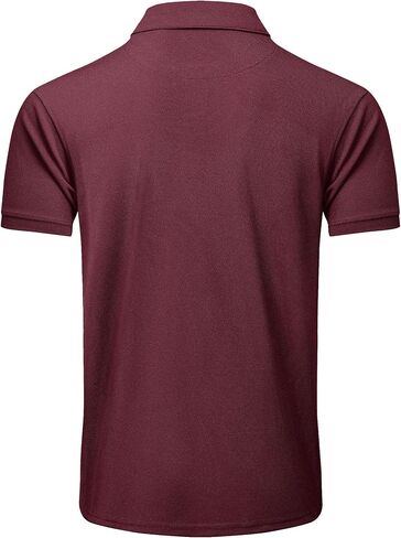 ZITY 5 Pack Tactical Polo Shirts for Men Golf Shirt Short Sleeve Athletic Performance Moisture Wicking Work Outdoor Tshirts in Kuwait