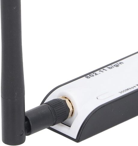 محول واي فاي USB بسرعة 300 ميجا بت في الثانية مع هوائي، اتصال لاسلكي مستقر، نظام متعدد متوافق مع أجهزة الكمبيوتر الشخصية وسطح المكتب والويندوز in Kuwait