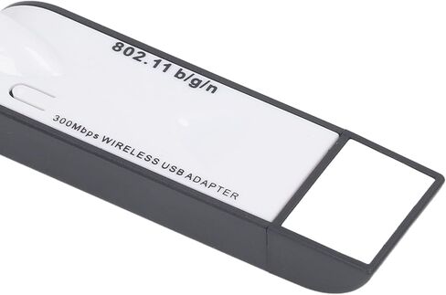 محول واي فاي USB بسرعة 300 ميجا بت في الثانية مع هوائي، اتصال لاسلكي مستقر، نظام متعدد متوافق مع أجهزة الكمبيوتر الشخصية وسطح المكتب والويندوز in Kuwait