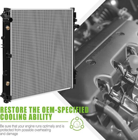 SCITOO Auto Parts Radiator2585 Fit For 2003 2004 2005 2006 for Kia Sorento 3.5L in Saudi Arabia