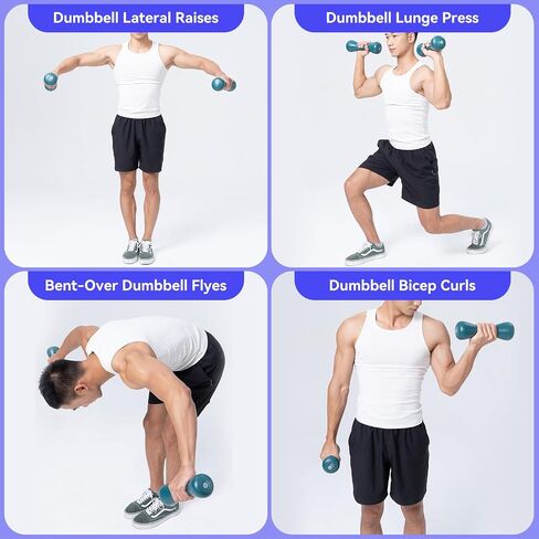 Adjustable Kettlebell Weight Set，2 in 1 detachable kettlebell for home gyms with two 2.5kg/5.5lb dumbbells,Total weight 12LB，Workout Strength Training for home gym，Suitable for beginners in Saudi Arabia