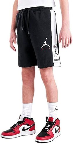 شورت Nike Air Jordan Boys (8-20) Triple Threat Athletic ذو المقاس القياسي (as1، Alpha، m، عادي، عادي، أسود) in Saudi Arabia