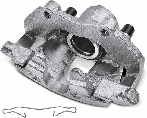 مجموعة فرجار الفرامل القرصية الممتازة مع دعامة متوافقة مع موديلات فورد المختارة - C-Max 2013-2017، Escape 2013-2019، 1.5L 1.6L 2.0L - جانب السائق الأيسر الأمامي in Saudi Arabia