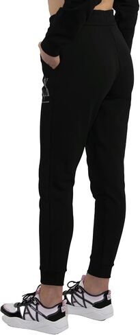 بنطال A｜X ARMANI EXCHANGE نسائي برباط مزين بشعار Terry Jogger in Saudi Arabia