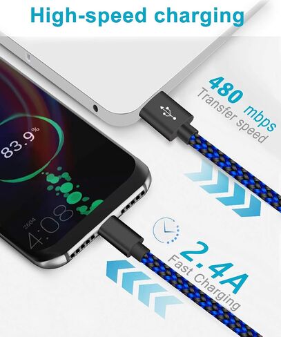 كابل شاحن VOTY USB-C متوافق مع iPad Pro 12.9 بوصة (الجيل الثالث والرابع والجيل الخامس)، Pro 11 بوصة (الجيل الأول والثاني والثالث)، 10.9 بوصة والعاشر 2022. سلك شحن من النوع C لجهاز iPad Mini 6th، Air 4th Gen 5 in Kuwait