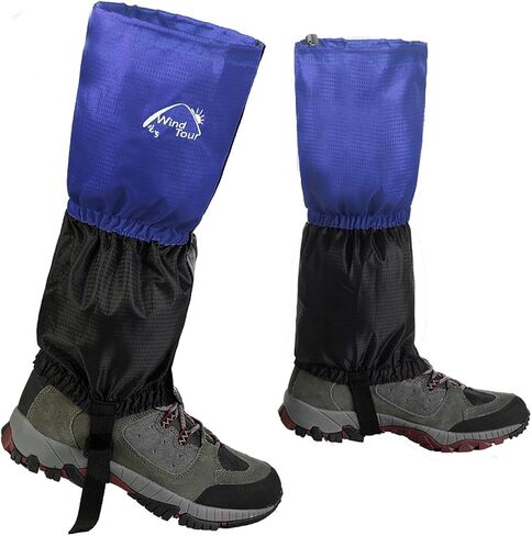 Unisex Waterproof Snowproof Outdoor Hiking Walking Gaiters Climbing Hunting Snow Legging Leg Cover Wraps in Saudi Arabia