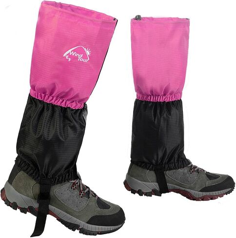 Unisex Waterproof Snowproof Outdoor Hiking Walking Gaiters Climbing Hunting Snow Legging Leg Cover Wraps in Saudi Arabia