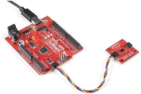 مستشعر المسافة SparkFun - 1.3 متر، VL53L4CD (Qwiic) - مسافة قياس من 1 مم إلى 1300 مم - دقة دقة 1 مم بدقة +/- 7 مم - متطلبات طاقة من 2.6 فولت إلى 3.5 فولت in Saudi Arabia