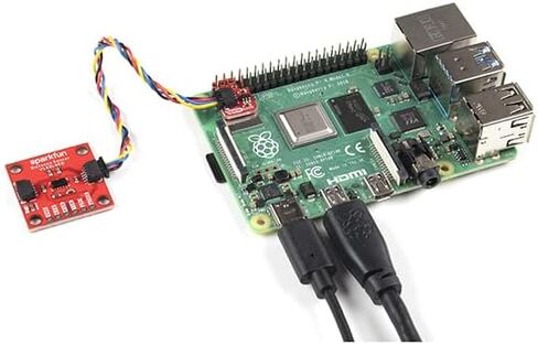 مستشعر المسافة SparkFun - 1.3 متر، VL53L4CD (Qwiic) - مسافة قياس من 1 مم إلى 1300 مم - دقة دقة 1 مم بدقة +/- 7 مم - متطلبات طاقة من 2.6 فولت إلى 3.5 فولت in Saudi Arabia