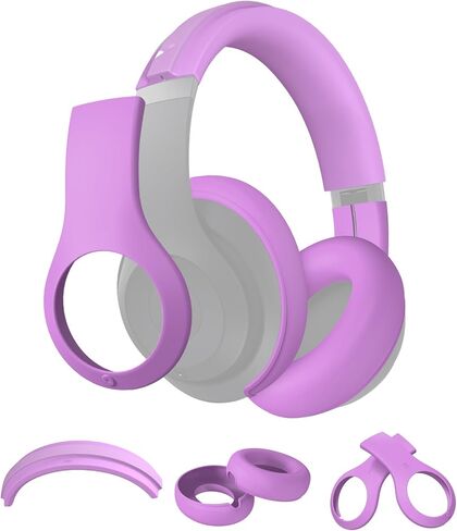 [3in1] WADVCU Accessories Silicone Case Cover for Beats Studio Pro, Anti-Scratch Outer Earphone Panel Cover/Ear Cups Cover/Headband Cover ONLY for Beats Studio Pro, Beats Headset Soft Skin-Apricot in Saudi Arabia