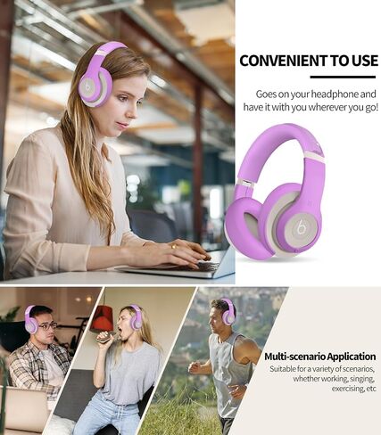 [3in1] WADVCU Accessories Silicone Case Cover for Beats Studio Pro, Anti-Scratch Outer Earphone Panel Cover/Ear Cups Cover/Headband Cover ONLY for Beats Studio Pro, Beats Headset Soft Skin-Apricot in Saudi Arabia