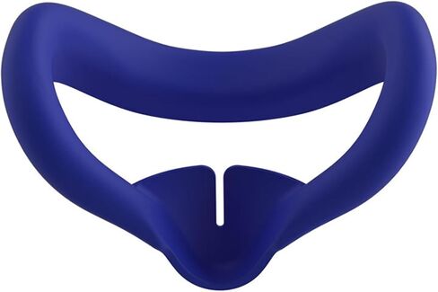 Silicone Face Cover Face Pad Cushion Compatible with Meta Quest 3 VR Accessories,Sweatproof Washable Light Blocking Anti-Slip in Saudi Arabia