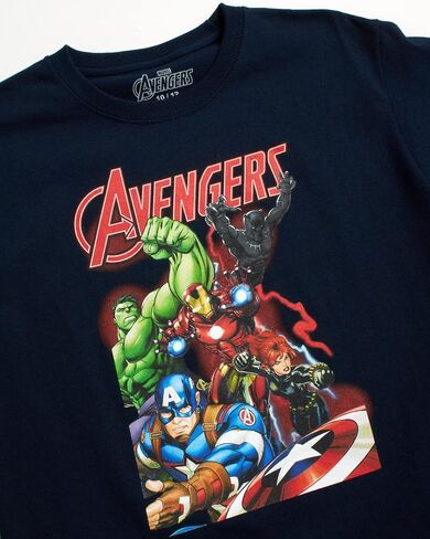 Marvel Avengers Boys’ 3 Pack T-Shirts – Spider-Man, Hulk, Captain America, Iron Man, Thor (4-16) in Saudi Arabia