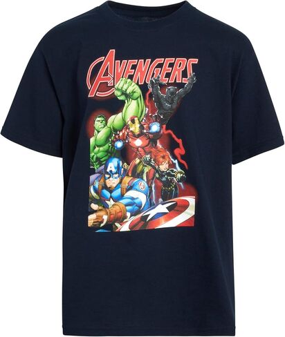 Marvel Avengers Boys’ 3 Pack T-Shirts – Spider-Man, Hulk, Captain America, Iron Man, Thor (4-16) in Saudi Arabia