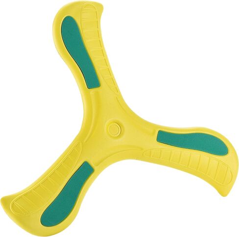 Amazaque Soft Boomerang For Kids And Adults - Foam Boomerang Toy, Boomerang Returning Cross and Throwing Stick Circle - Game for Beach Pool Games - Safe Play & Soft Impact Indoors or Outdoors for Kids in Saudi Arabia