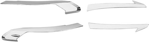 ERIDANUS Auto Accessories Fit for Toyota Sienna 2023 2022 2021 Rear Taillight Eyebrow Frame Cover Trim Decoration (Carbon Fiber Style) ABS 4 PCS in Saudi Arabia