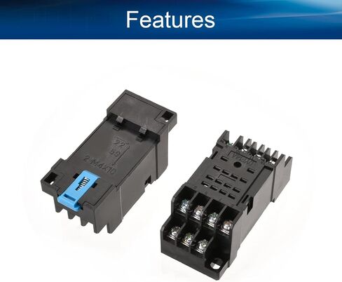 Heyiarbeit 5Pcs PYF14A 14-Pin DIN Rail Mounted Power Relay Socket Base Holder for H3Y-4 Relay in Saudi Arabia