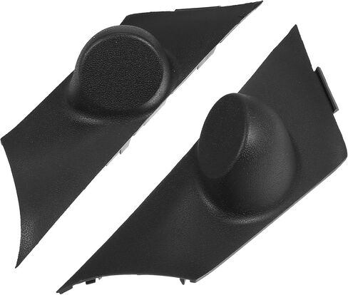 ACROPIX Auto Door Tweeter Speaker Panel Cover Trim Fit for for Honda Civic 2006 2007 2008 2009 2010 2011 2012 2013 - Pack of 2 Black in Saudi Arabia