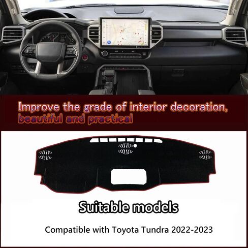 حصيرة غطاء لوحة القيادة ملحقات داخلية مخصصة أغطية لوحة القيادة تقلل الوهج وتزيل التشقق لسيارة Kona EV/Kona(2018 2019 2020 2021) in Kuwait