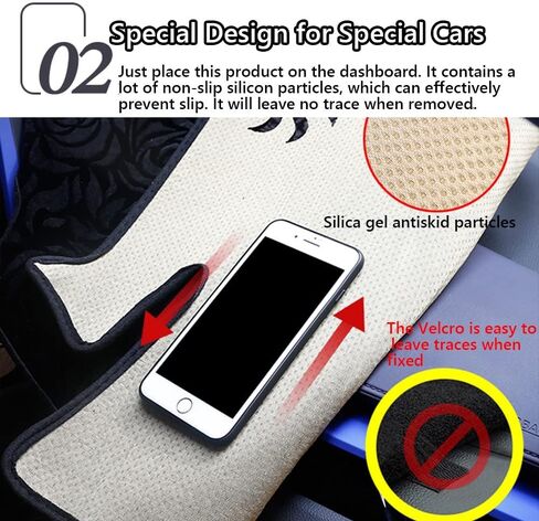 حصيرة غطاء لوحة القيادة ملحقات داخلية مخصصة أغطية لوحة القيادة تقلل الوهج وتزيل التشقق لسيارة Kona EV/Kona(2018 2019 2020 2021) in Kuwait