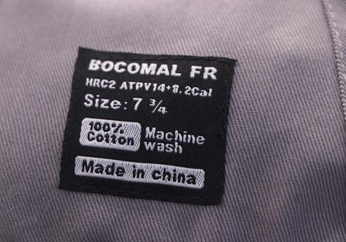 BOCOMAL غطاء لحام HRC2 مقاومة للهب 10OZ دائم قماش القطن بطة 6 قبعات لحام بانيل in Kuwait