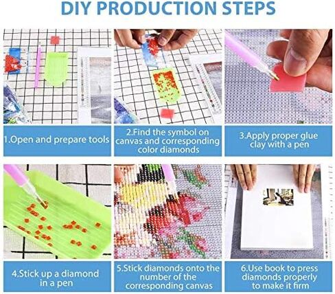 Diamond Painting Kits for Adults, Succulents Potted Plants 5D Diamond Art Painting by Numbers Kits, Full Round Drill Diamond Paintings, DIY Diamond Art Kits for for Home Wall Decor,12x12 inch in Saudi Arabia