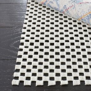 SAFAVIEH Non Slip Anti Skid Grippy Stay in place Rug Pad Under Carpet, Stable on all Hard Floors (2'3" x 4' -SET OF 2)
