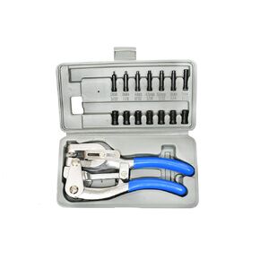 VCT Multi-Purpose Power Hole Punch Kit 7 Sizes from 3/32" to 9/32"