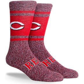 PKWY Unisex 1-Pack Reds Crew Socks