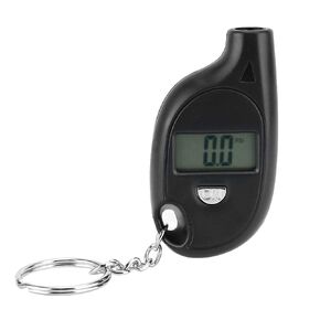 Tire Pressure Gauge, 5-150PSI Black LCD Digital display Tyre Pressure Gauge Tester with Keychain