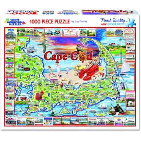 White Mountain Puzzles Cape Cod - 1000 Piece Jigsaw Puzzle