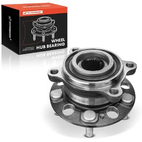 A-Premium Rear Wheel Bearing and Hub Assembly with 5-Lug Compatible with Hyundai Genesis 2009-2014, Genesis Coupe 2010-2016, Equus 2011-2016, Kia K900 2015-2016