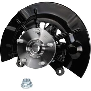 TRQ Front Wheel Bearing & Hub Assembly with Knuckle LH for Toyota Camry New
