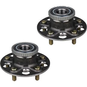 Autoround 512179 Rear Wheel Hub and Bearing Assembly Replacement for 1999-2003 Acura TL, 1998-2002 Honda Accord 5 Lug Pair
