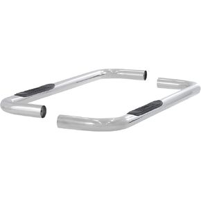 ARIES 204040-2 قضبان Nerf مستديرة من الفولاذ المقاوم للصدأ مقاس 3 بوصات، بدون مثقاب، اختر شيفروليه، GMC C2500، C3500، K2500، K3500 in Kuwait