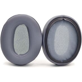 Replacement WH-XB900N Earpads Ear Pads Protein Leather Ear Cushion Cover Compatible with Sony WH-XB900N/B WH-XB900N WHXB900N Noise Cancelling Headphones - Grey