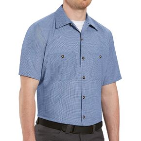 Red Kap Men's Performance Tech 7 Button Shirt