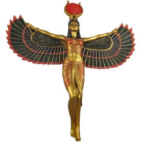 Pacific Giftware Winged Isis Egyptian Goddess Wall Hanging Deity