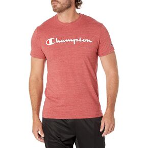 Champion Men'S Powerblend Crewneck Short Sleeve Tee (Retired Colors)