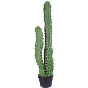 Artificial Cactus 3.1ft（37"） Tall Fake Big Cactus Plants Faux Cacti Saguaro with Planter for Indoor Outdoor Home Office Shop Decoration
