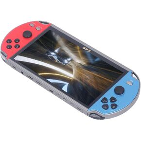 وحدة تحكم ألعاب محمولة 7.1 بوصة، وحدة تحكم ألعاب مزدوجة عصا التحكم HD مخرج وحدة تحكم ألعاب فيديو محمولة 16 جيجابايت 3000 مللي أمبير قابلة لإعادة الشحن مشغل ألعاب محمول in Kuwait